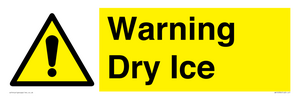 Warning Dry Ice